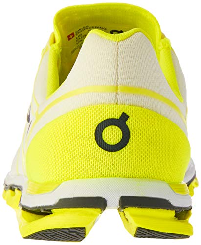 ON Running Women's Cloudflash Speed Shoe Neon/White Size 7.5