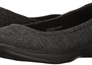 Skechers Performance Women's Go Step Lite-Evoke Walking Shoe,Black/Gray,7 M US