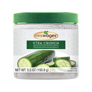 mrs. wages pickle mix, xtra crunch 5.5 ounce