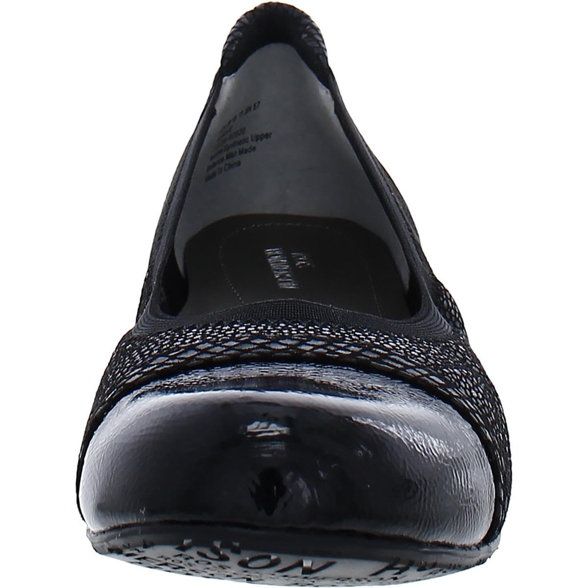 Ros Hommerson Ronnie 62029 Women's Dress Shoe: Black/Combo 7 X-Narrow (4A) Slip-On