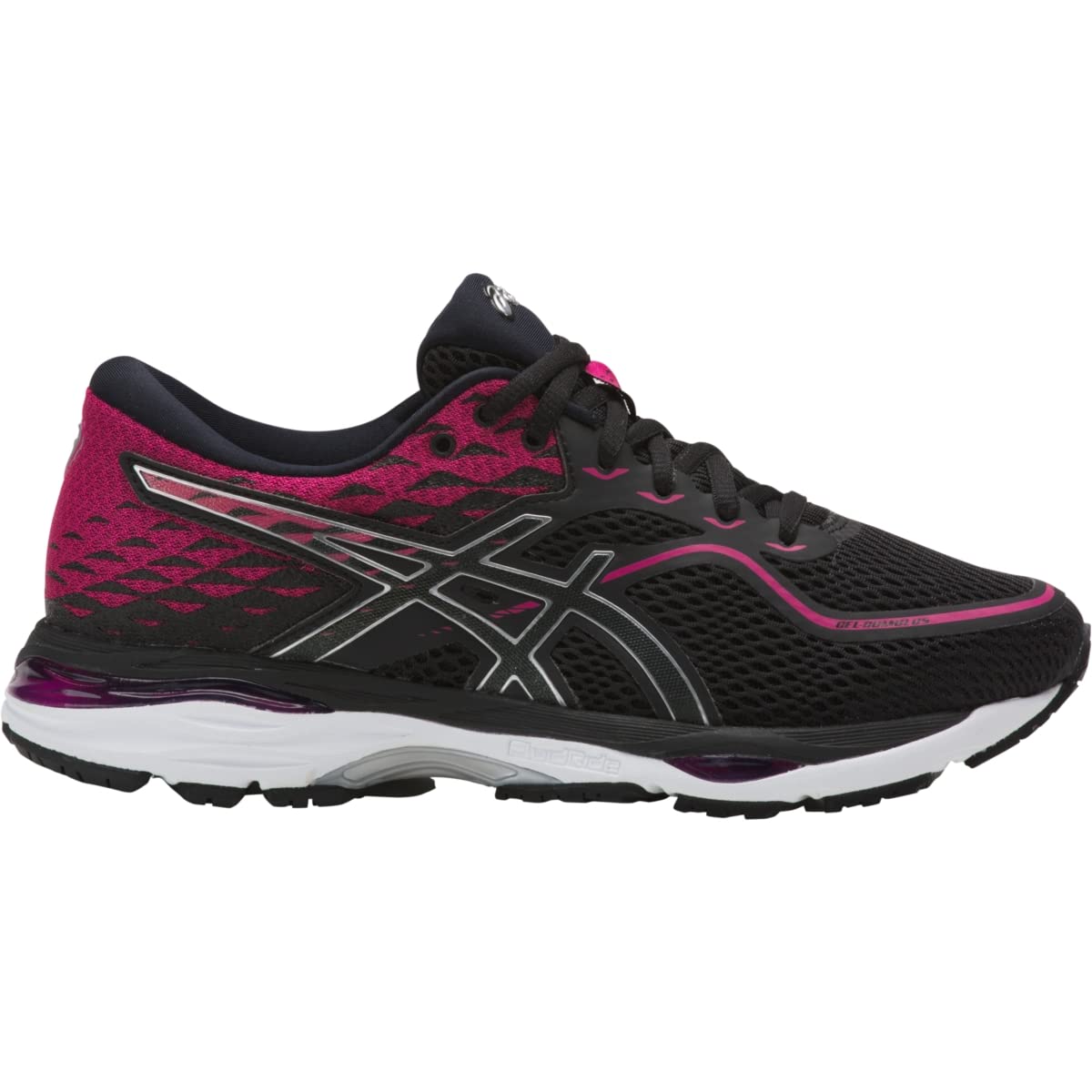 ASICS Women's Womens Gel-Cumulus 19 Athletic Shoe, Black/Silver/Ink Peacoat, 6 Medium US