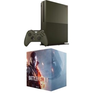 xbox one s 1tb console – battlefield 1 special edition bundle + battlefield 1 collector's edition