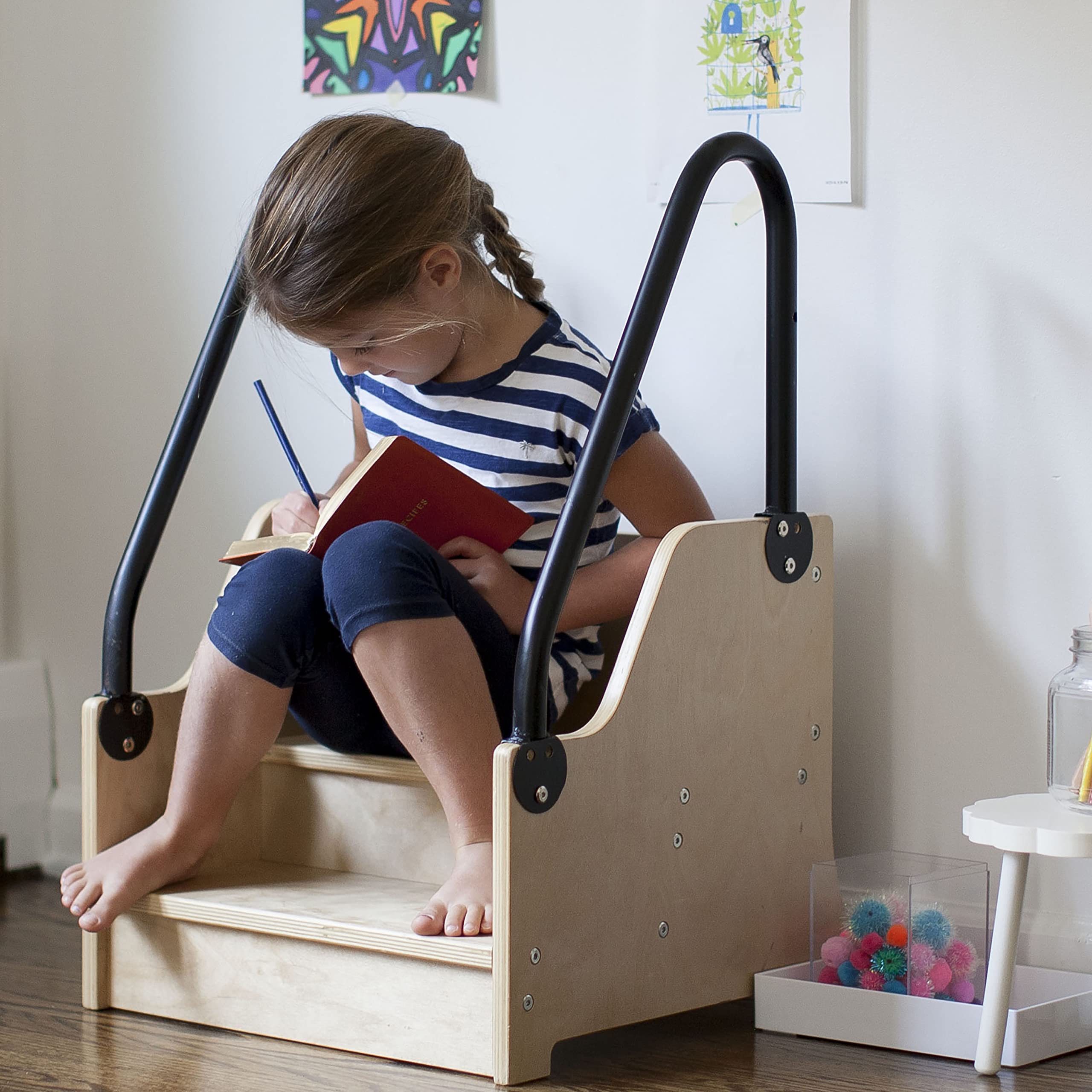 Little Partners Reach Up! Step Stool (Natural)