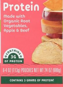 Sprout Organics Root Vegetables with Beef, 4 Oz Pouch