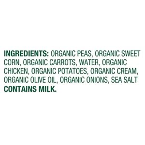 Sprout Organic Baby Food Pouches Stage 3, Creamy Vegetables w/ Chicken, 4 Oz (Pack of 12)