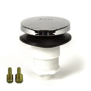 toe touch (tip toe, foot actuated) bath tub/bathtub drain stopper includes 3/8" and 5/16" fittings