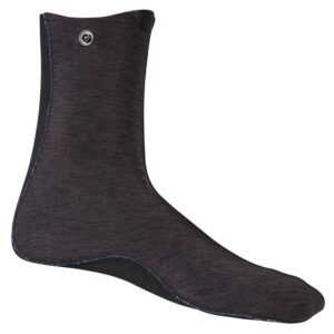 nrs hydroskin 0.5 wetsocks (x-large, charcoal heather)