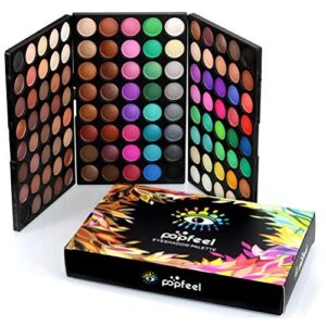 popfeel eyeshadow palette - 120 colors makeup matt set