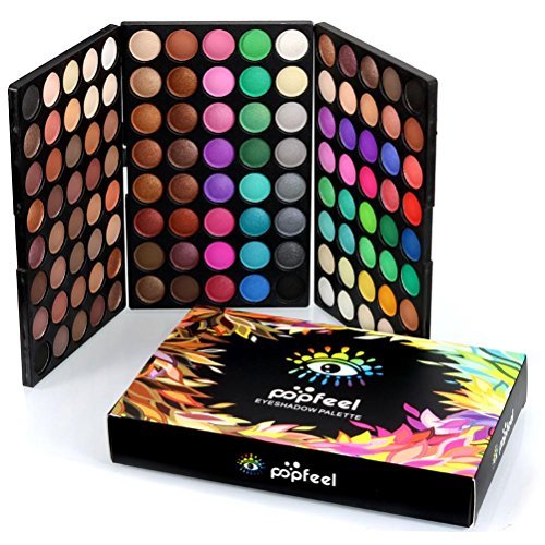 Popfeel Eyeshadow Palette - 120 Colors Makeup Matt Set