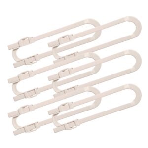 dreambaby cabinet glide lock extra long - extra long - baby safety locks (6 pack)