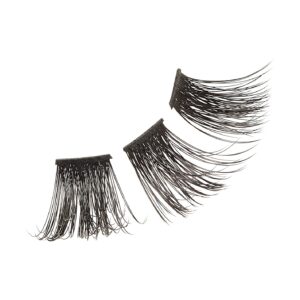 KISS Falscara Multipack False Eyelashes, Lash Clusters, Extra Drama Wisps', 18mm-20mm, Includes 24 Lash Wisps (6 Short, 12 Medium, 6 Long), Contact Lens Friendly, Easy to Apply, Reusable Strip Lashes