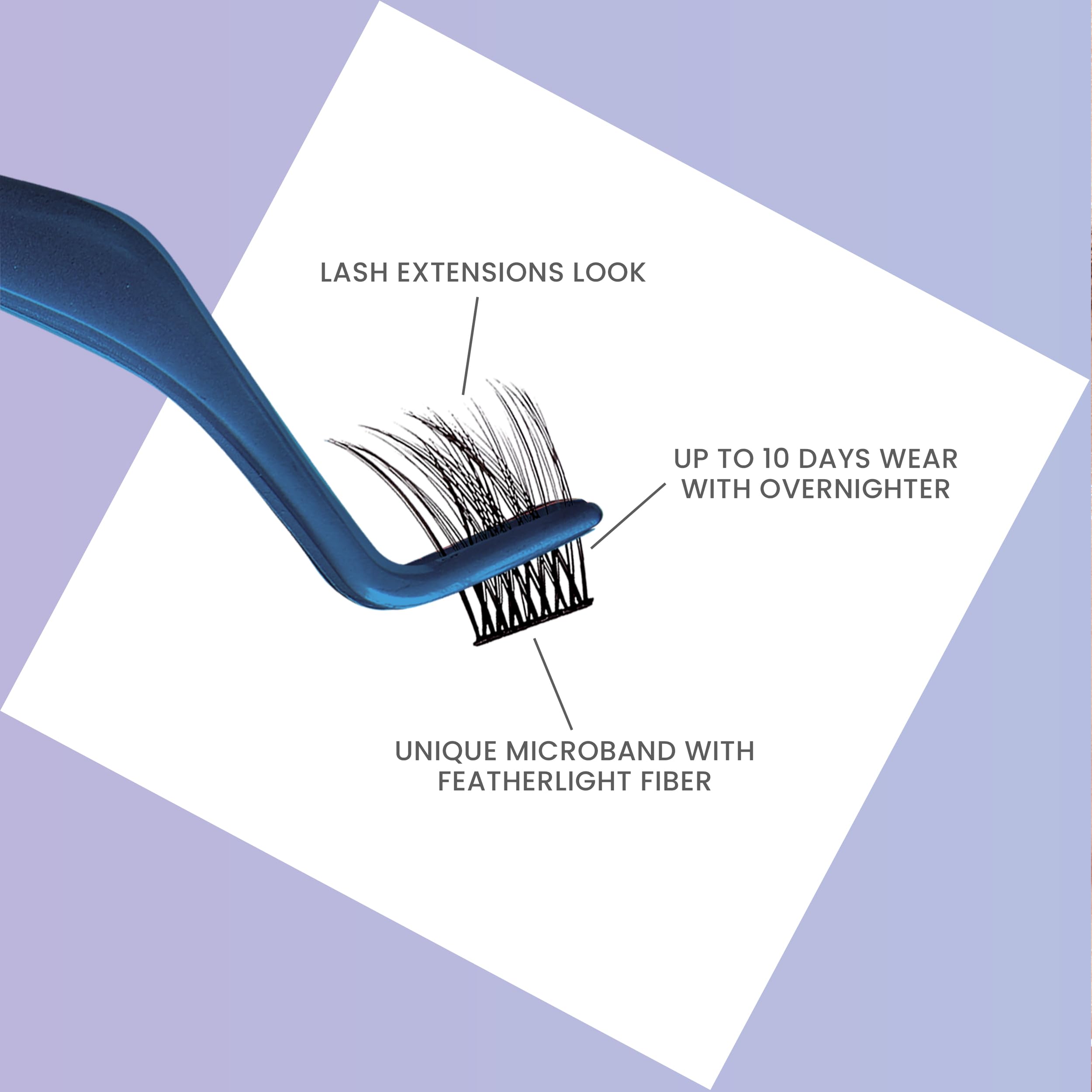 KISS Falscara Multipack False Eyelashes, Lash Clusters, Extra Drama Wisps', 18mm-20mm, Includes 24 Lash Wisps (6 Short, 12 Medium, 6 Long), Contact Lens Friendly, Easy to Apply, Reusable Strip Lashes