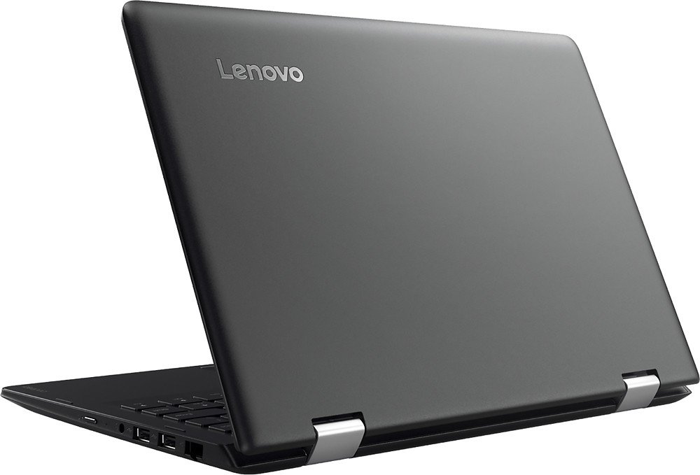 Lenovo - Flex 4 1130 2-in-1 80U30001US 11.6" Touch-Screen Laptop - Intel Celeron - 2GB Memory - 64GB eMMC Flash Memory - Black