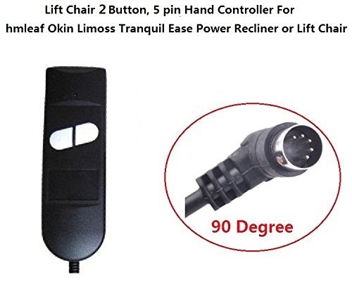 GYG Button 5 pin Lift Chair Hand Control or Power Recliner Hand Controller