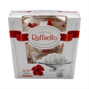 ferrero, rafaello 15 piece gift box, 5.3 ounce