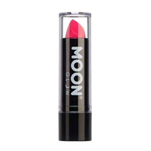 moon glow - blacklight neon uv lipstick 0.16oz - intense pink – glows brightly under blacklights/uv lighting!