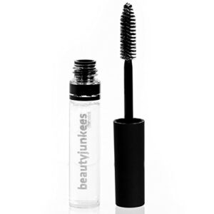 clear eyebrow gel with brush - beauty junkees clear eye brow gel clear eyebrow setting gel, brow glue for eyebrows, brow mascara, brow lift, brow tamer, gel para cejas transparente, paraben free