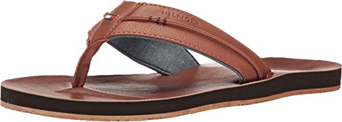 Tommy Hilfiger Men's Davidson Sandal, Cognac 238, 8M