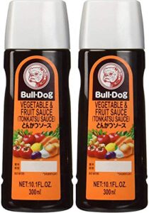 bull-dog vegetable & fruit tonkatsu sauce 10.1 fl. oz. (2 bottles)