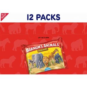 Barnum's Original Animal Crackers, 12 Snack Packs