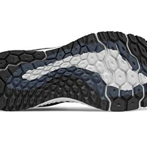 New Balance Women's Fresh Foam 1080 V8 Running Shoe, Black/White, 6 W US