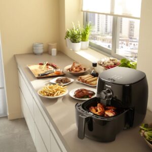 Philips Kitchen Appliances Philips TurboStar Technology Airfryer, Analog Interface