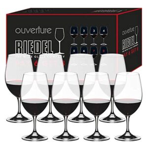 riedel ouverture magnum wine glasses (buy 6 get 8)