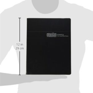 HOUSE OF DOOLITTLE Recycled Two-Year Professional Weekly Planner, 8 1/2 x 11, Black, 2018-2019 (272002)