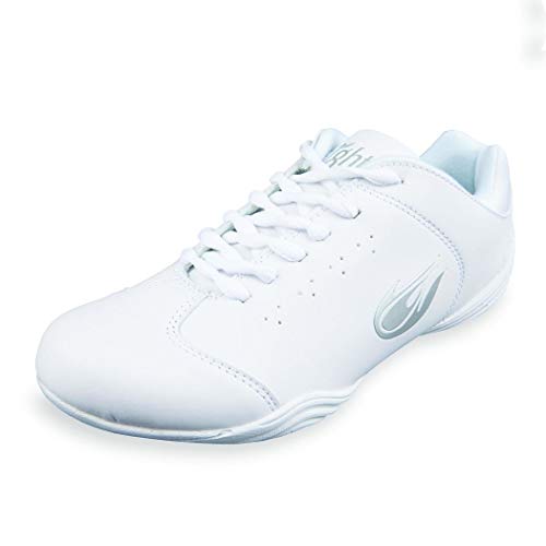 Eight Count Unity Cheer Shoe (5.0) White/Metallic Silver