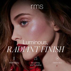 RMS Beauty Luminizer - Cream Highlighter Makeup, Luminous Dewy Makeup Highlighter Eyeshadow, Body Shimmer, Face Highlighters & Luminizers, Glow Makeup