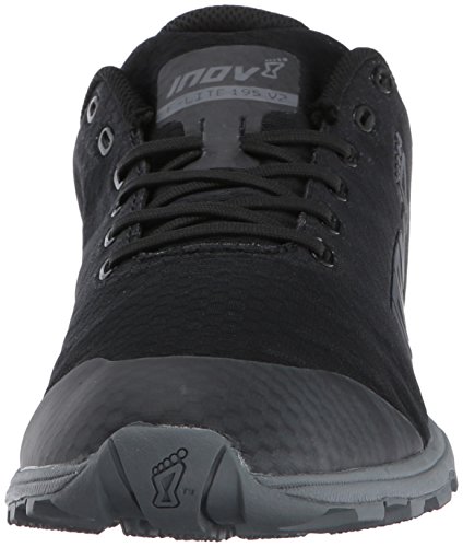 Inov-8 Women's F-LITE 195 v2 (W) Cross Trainer, Black/Grey, 6.5 A US