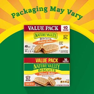 Nature Valley Biscuit Sandwiches, Peanut Butter, 10 ct, 13.5 OZ