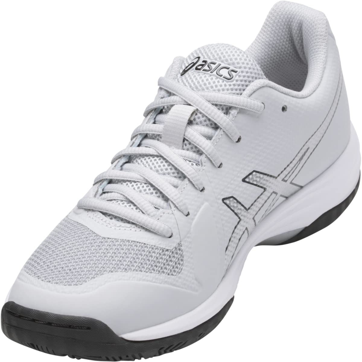 ASICS Women's Womens Gel-Tactic 2 Athletic Shoe, Glacier Grey/Silver/Dark Grey, 12 Medium US