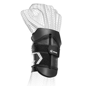 donjoy performance anaform wrist wrap support brace: black, large/x-large