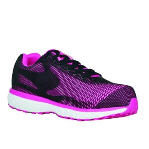 Stride Lite Women's Therapeutic Extra Depth Athletic Shoe Leather-and-Mesh 11 Pink