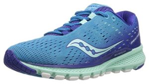 saucony women's breakthru 3 running shoe, blue mint, 08.0 m us