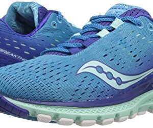 Saucony Women's Breakthru 3 Running Shoe, Blue Mint, 08.0 M US