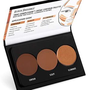 Black Radiance True Complexion Creme Contour Palette, Medium to Dark, 7.5 Gram