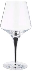 orrefors metropol red wine glass, clear