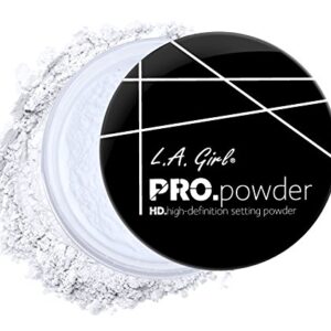 L.A. Girl Pro Powder High Definition Setting Powder Translucent Pack, Matte finish, Clear, 3 Count(Pack of 1)