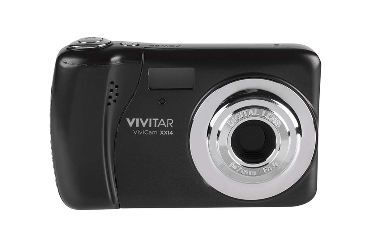 Vivitar VX018 Selfie Cam Digital Camera, Black