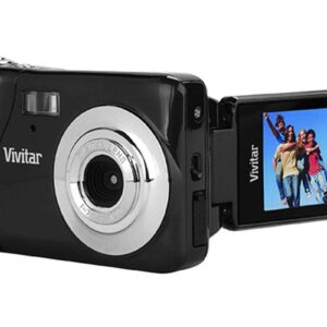 Vivitar VX018 Selfie Cam Digital Camera, Black