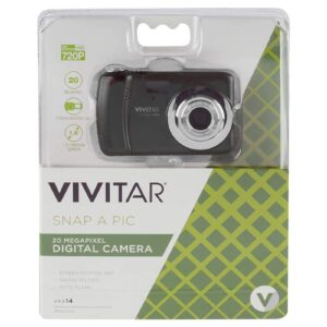 Vivitar VX018 Selfie Cam Digital Camera, Black