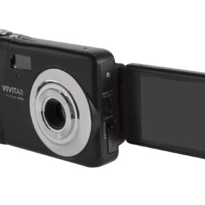 Vivitar VX018 Selfie Cam Digital Camera, Black