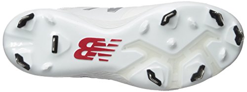 New Balance Women's Fuse V1 Metal Softball Shoe, White, 8 B US