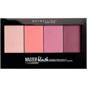 maybelline facestudio master blush color & highlight kit, 0.47 oz.