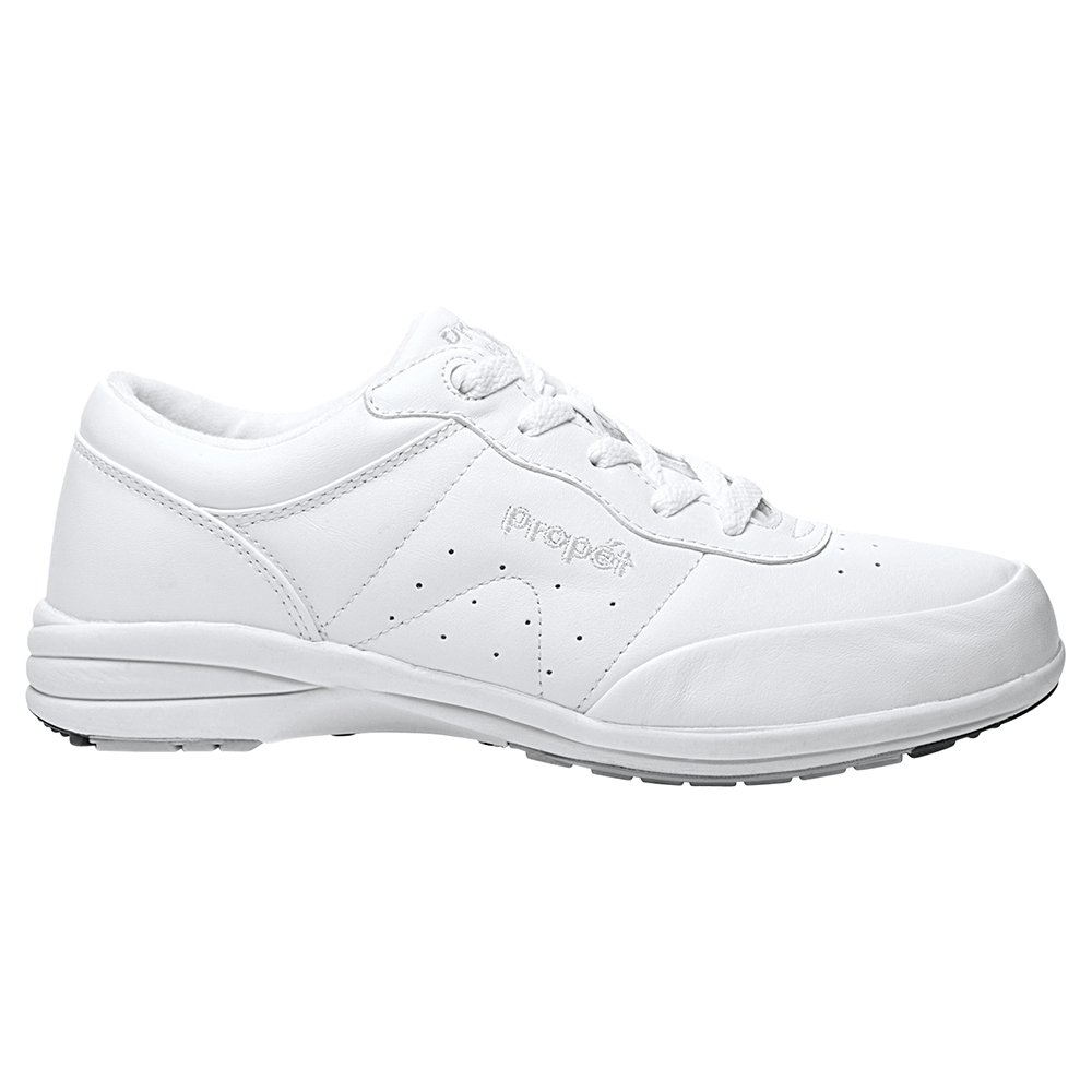 Propét Womens Washable Walker Walking Shoe, Sr White, 7 Wide US