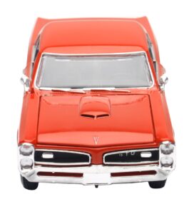 new ray 71853a 1966 pontiac gto red 1/25 diecast model car unisex