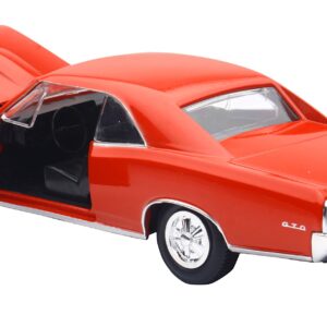 New Ray 71853A 1966 Pontiac GTO Red 1/25 Diecast Model Car unisex