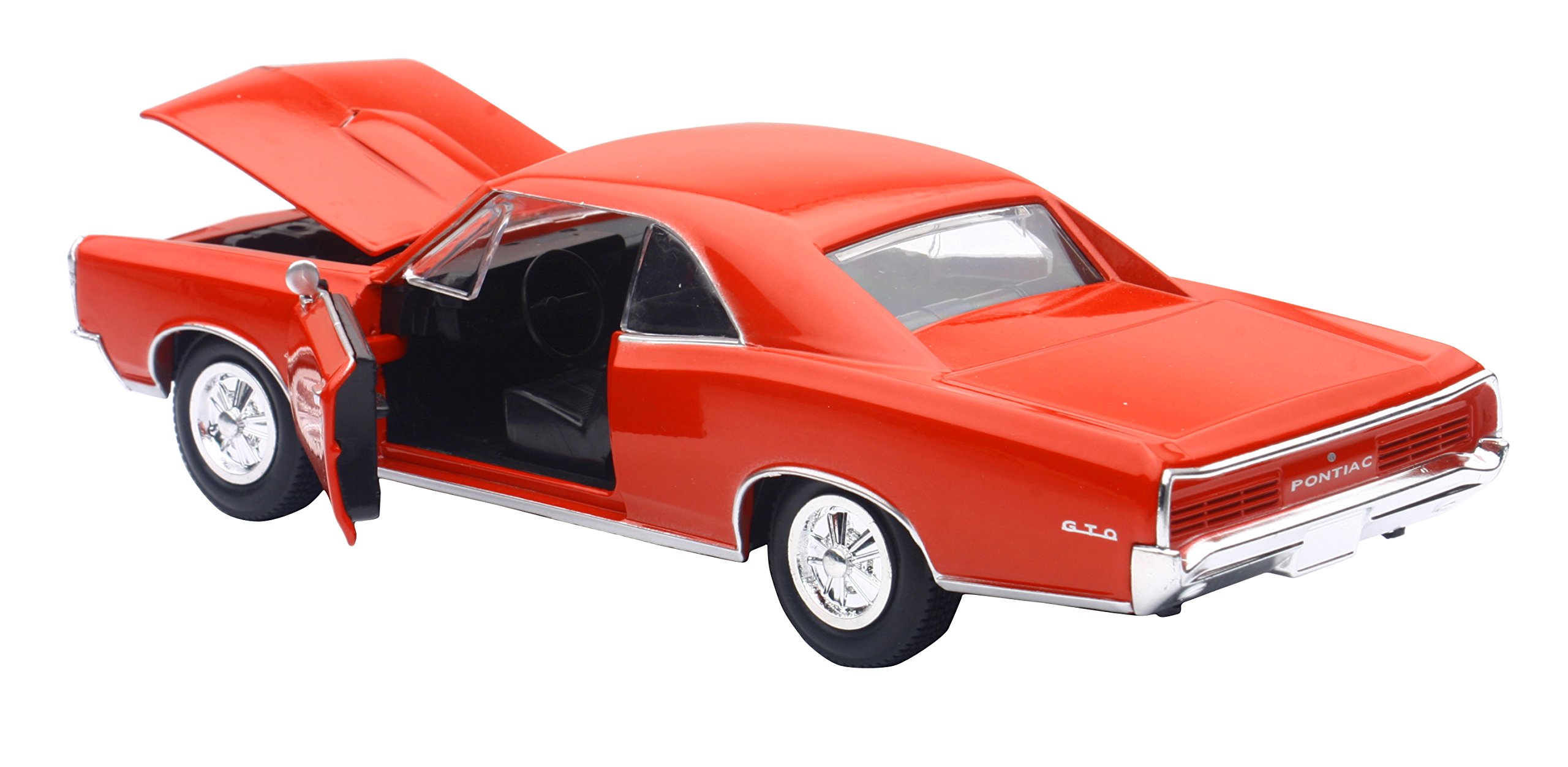 New Ray 71853A 1966 Pontiac GTO Red 1/25 Diecast Model Car unisex